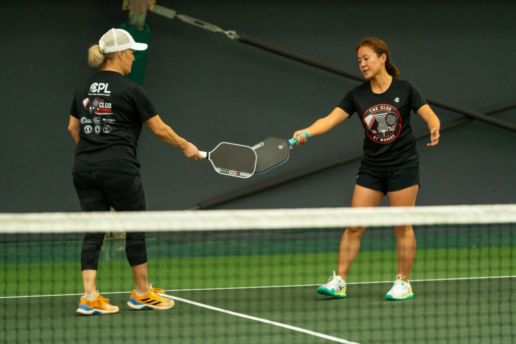 Robbinsville Pickle House pickleball tournament players