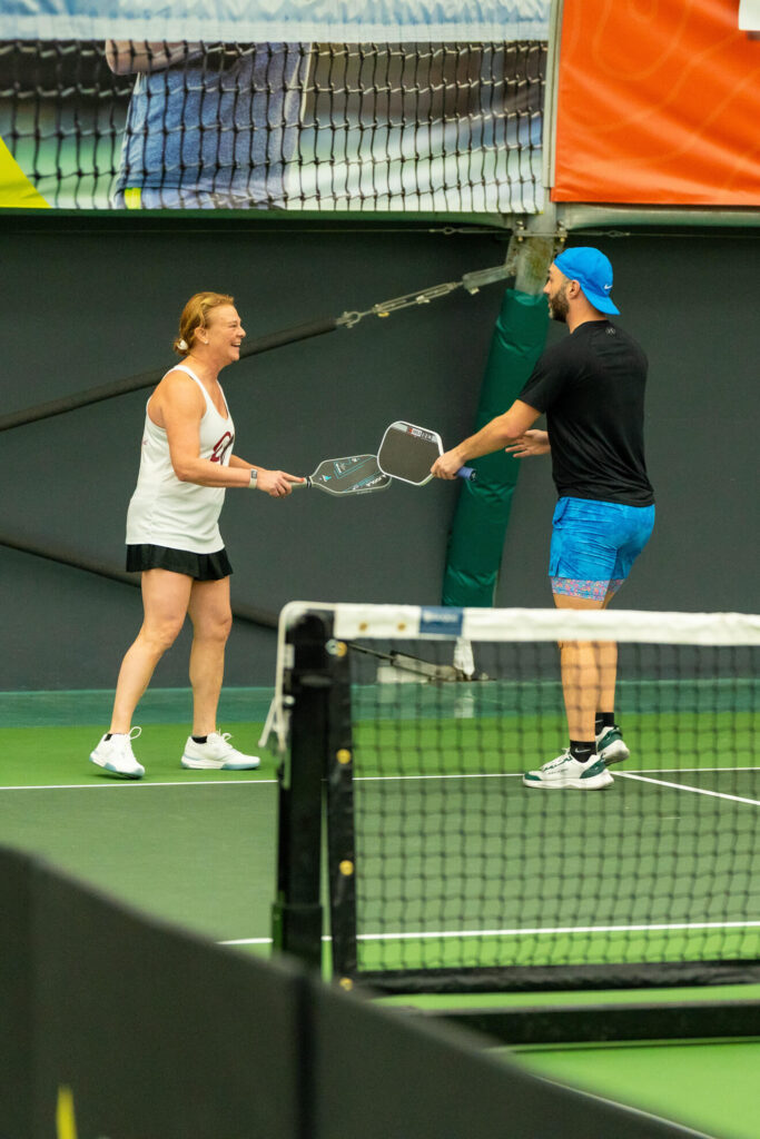 Robbinsville Pickle House pickleball tournament players