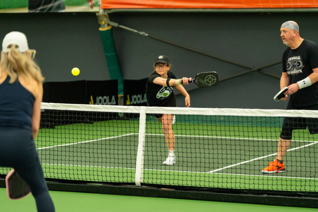 Robbinsville Pickle House pickleball tournament players