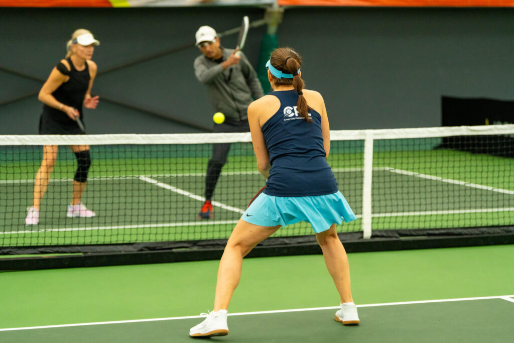 Robbinsville Pickle House pickleball tournament players