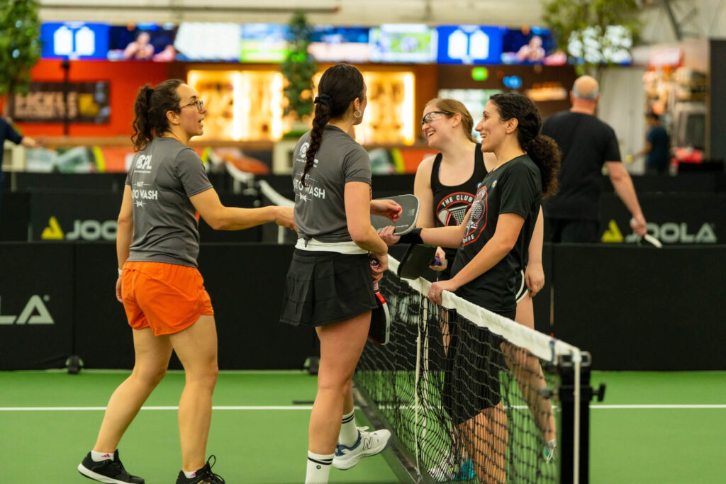 Robbinsville Pickle House pickleball tournament players