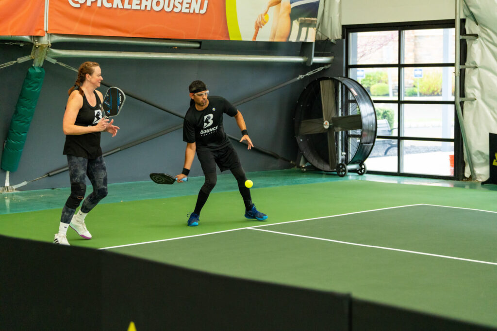 Robbinsville Pickle House pickleball tournament players