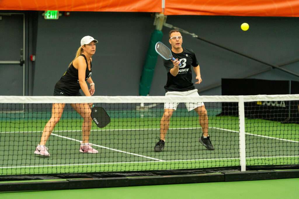 Robbinsville Pickle House pickleball tournament players