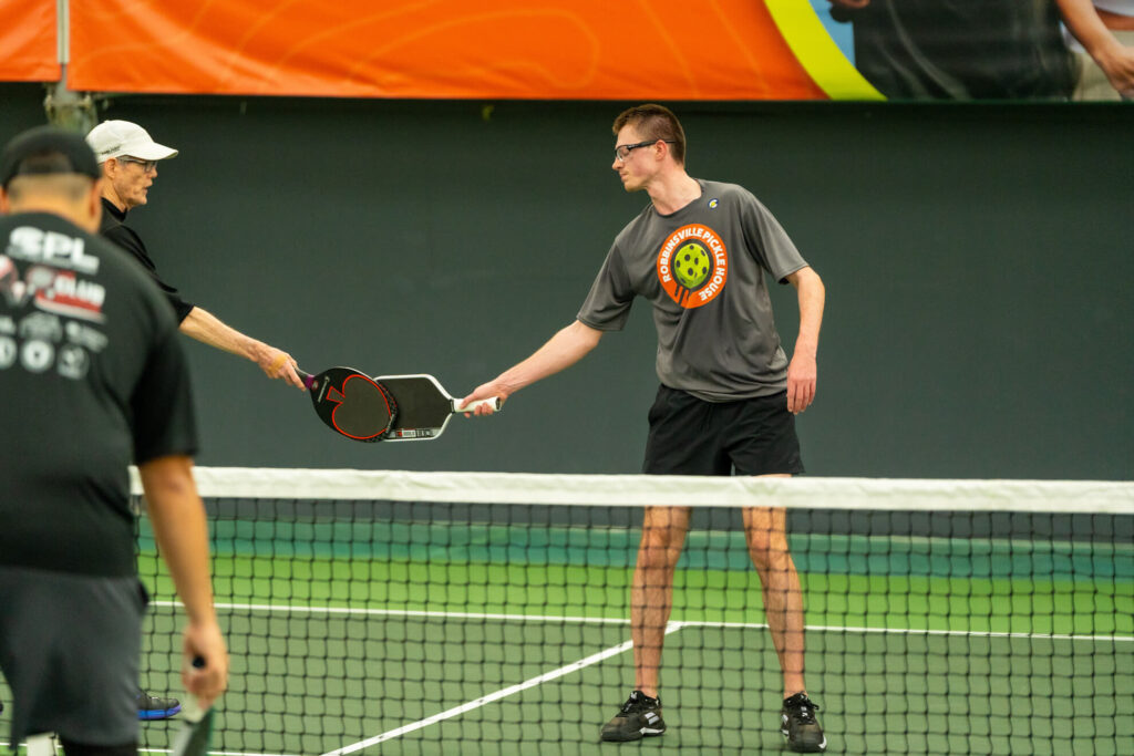 Robbinsville Pickle House pickleball tournament players