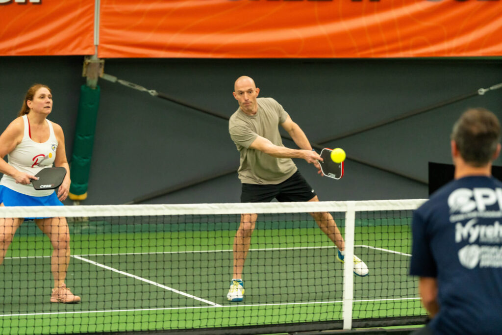 Robbinsville Pickle House pickleball tournament players