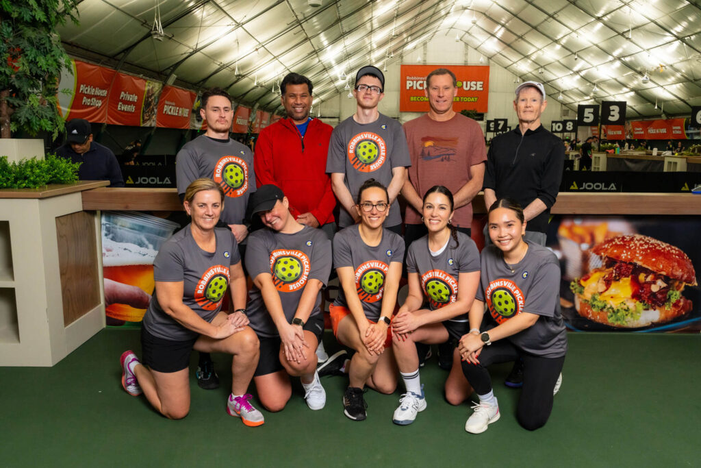Robbinsville Pickle House pickleball team