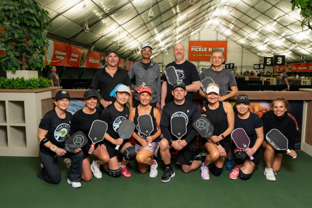 Robbinsville Pickle House pickleball team