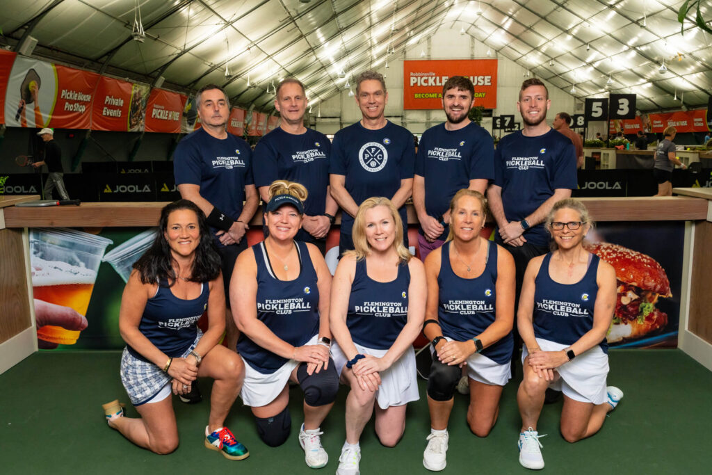 Robbinsville Pickle House pickleball team