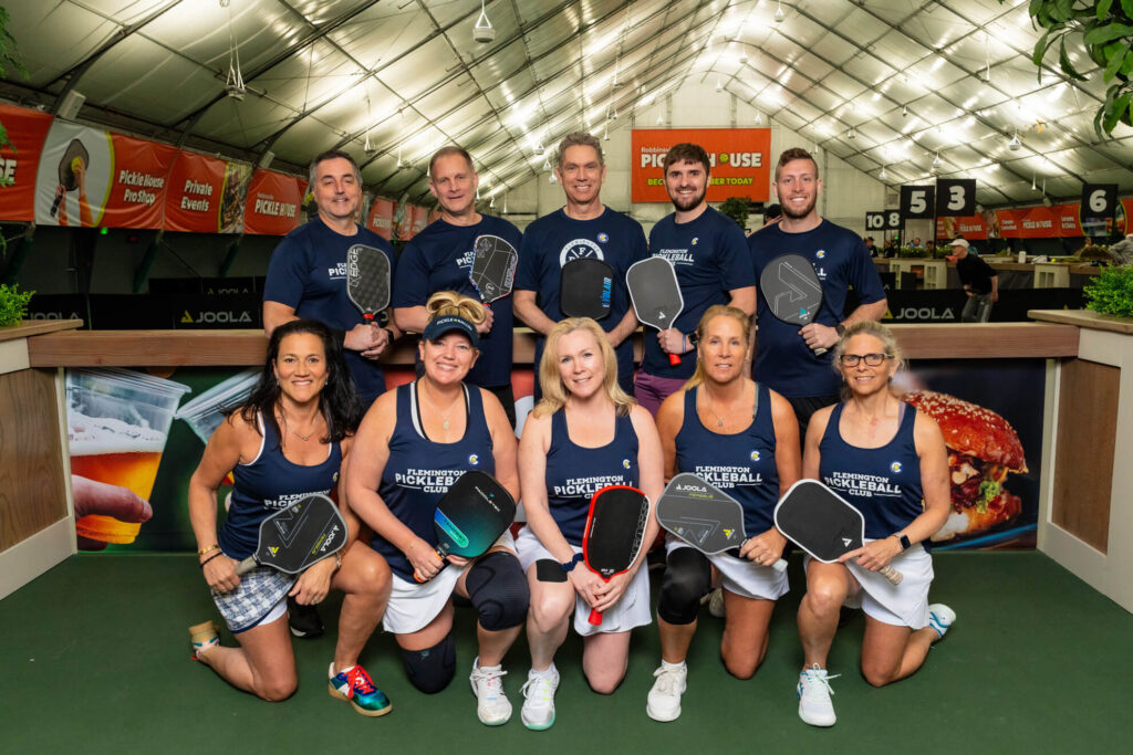 Robbinsville Pickle House pickleball team