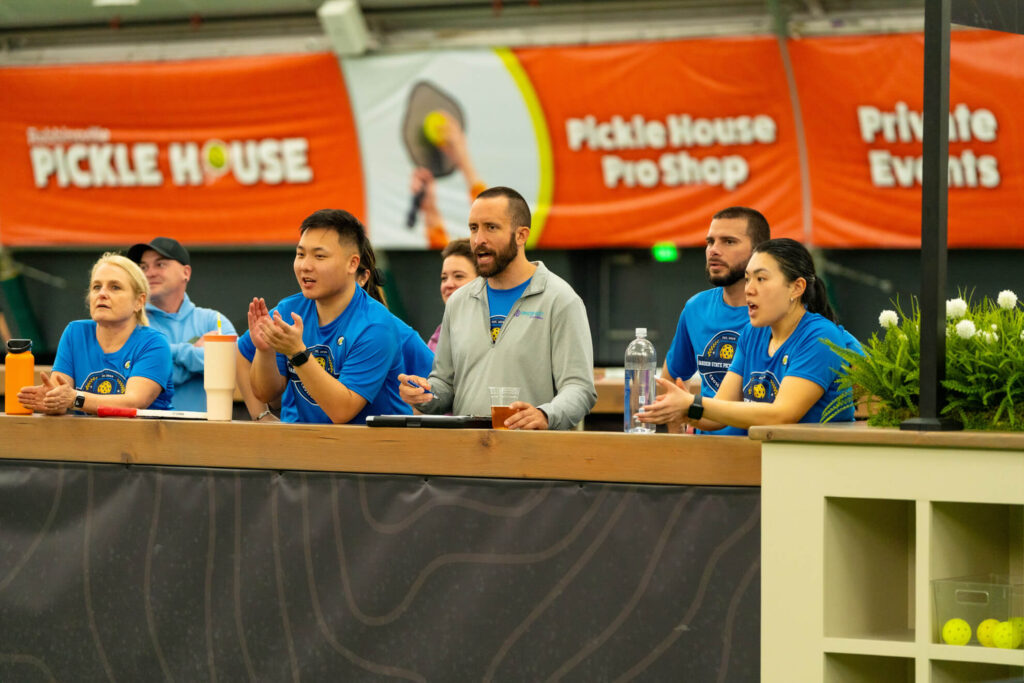 Robbinsville Pickle House pickleball spectator