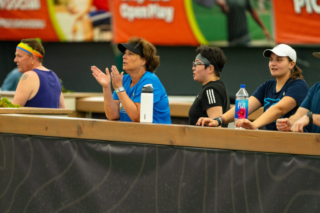 Pickle House tournament players cheering