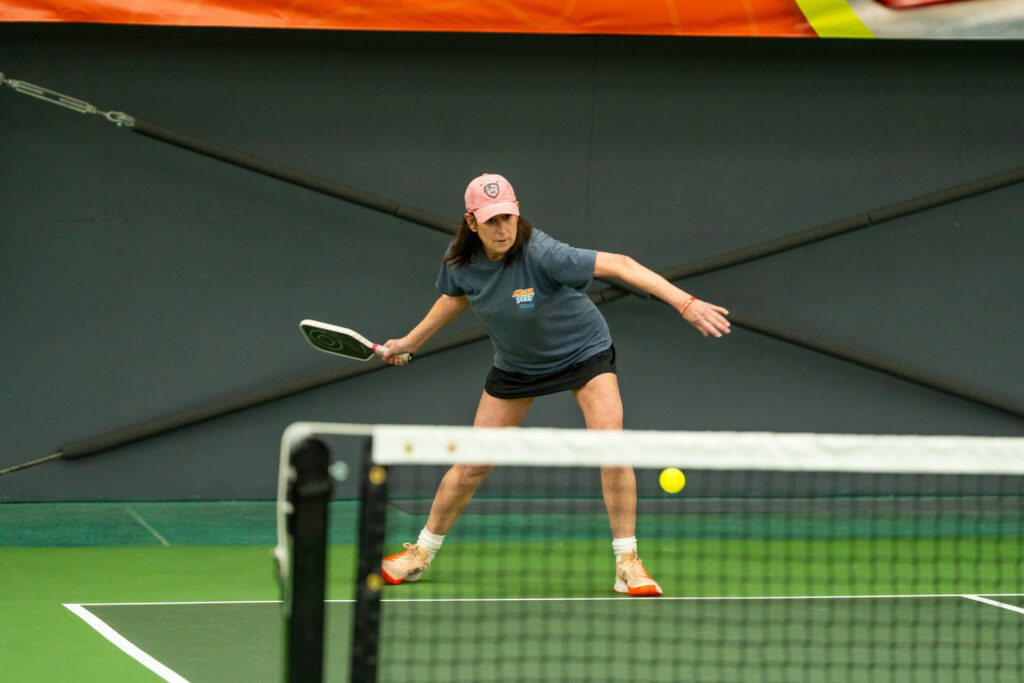 Pickle House tournament players on the pickleball court