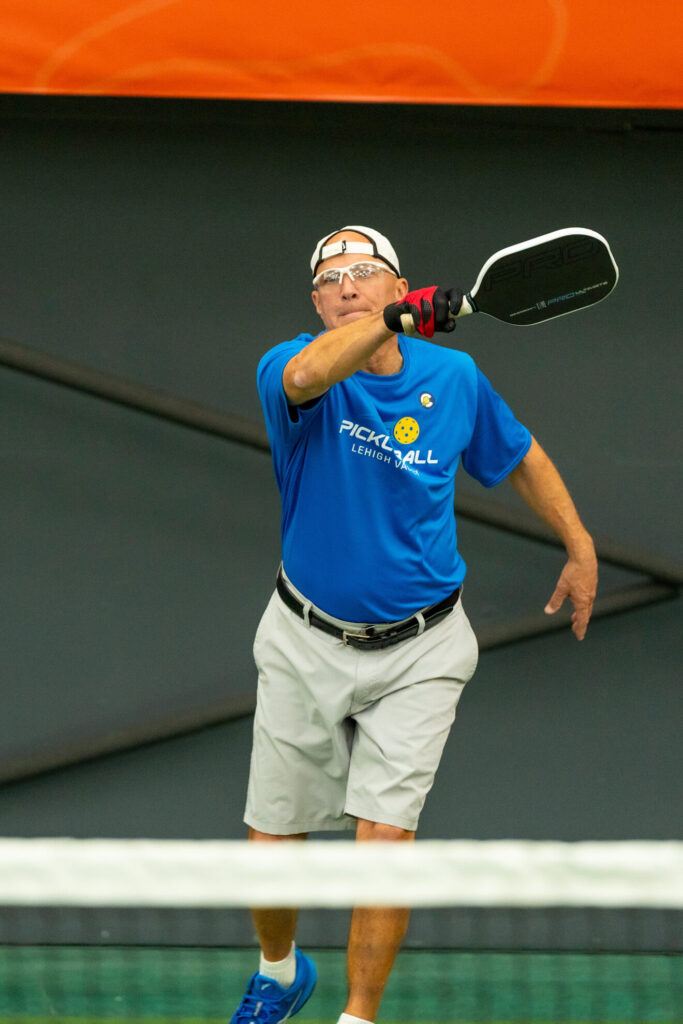 Pickle House tournament players on the pickleball court