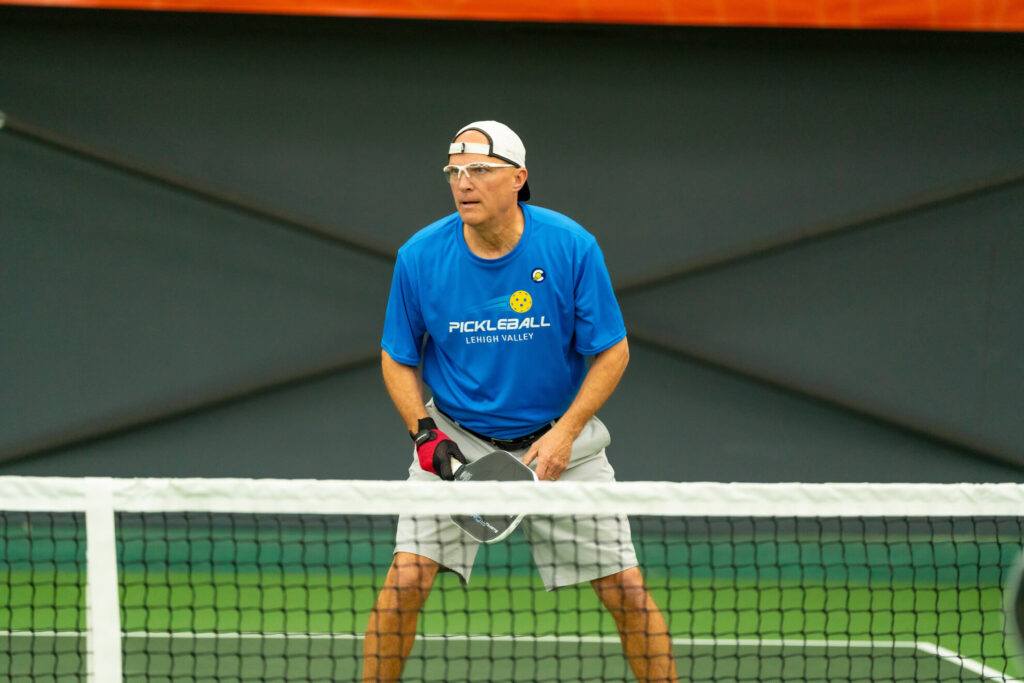 Pickle House tournament players on the pickleball court